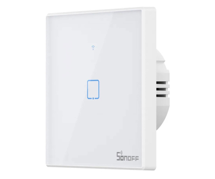 Inteligentny włącznik światła Sonoff Dotykowy włącznik światła WiFi + RF 433 T2 EU TX (1-kanałowy
